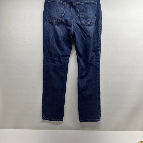 eileen fisher womens blue Jean size 6 Straight Leg - Picture 2 of 4